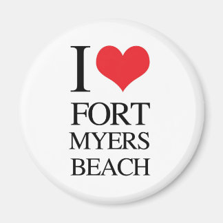 I Liebe Fort Myers Beach Magnet