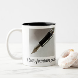 I Liebe Fountain Pens Zweifarbige Tasse