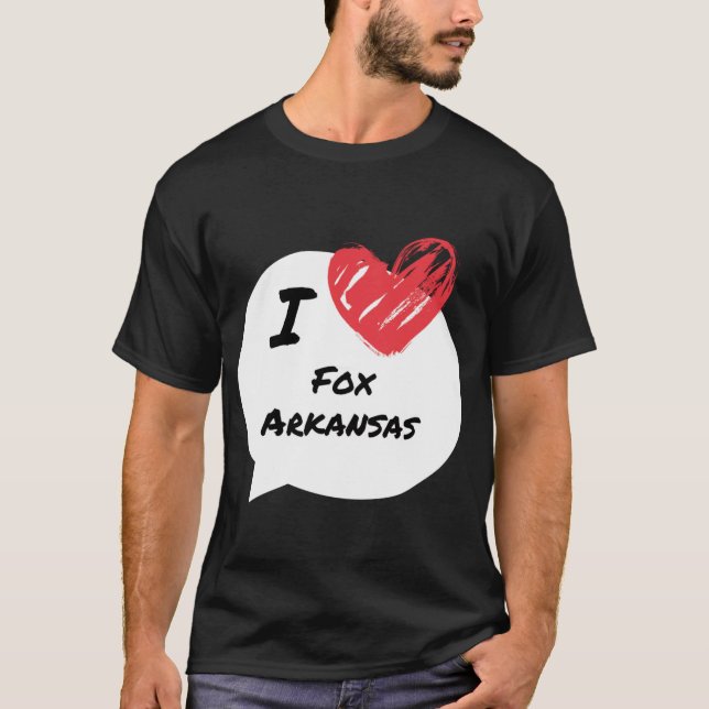 I Liebe Fox Arkansas T-Shirt (Vorderseite)