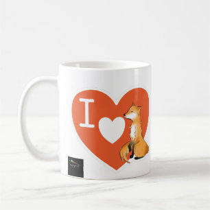 I Liebe Fox I Liebe Bunny Mehrfache Tasse