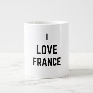 I LIEBE FRANKREICH Jumbo-Tasse