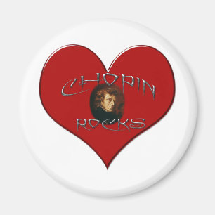 I Liebe Frederic Chopin Magnet