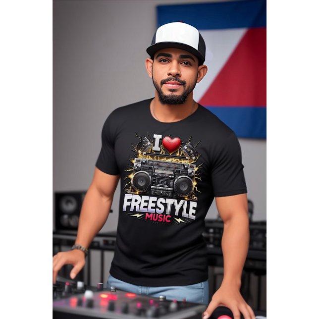 I Liebe Freestyle Music T-Shirt (Von Creator hochgeladen)