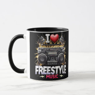 I Liebe Freestyle Music Tasse