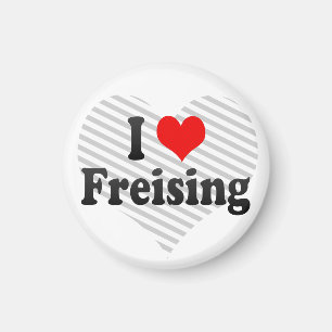 I Liebe Freising, Deutschland Magnet