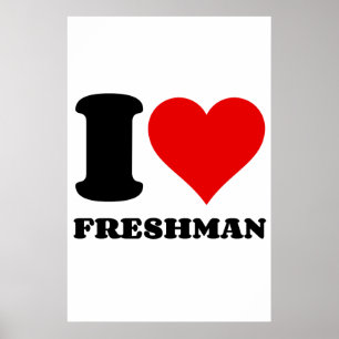 I LIEBE FRESHMAN POSTER