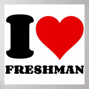 I LIEBE FRESHMAN POSTER