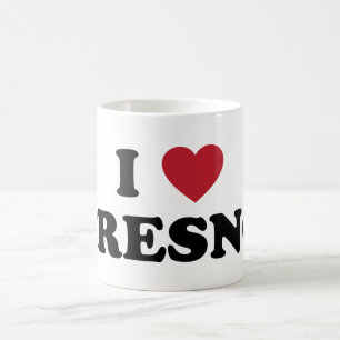 I Liebe Fresno Kalifornien Kaffeetasse