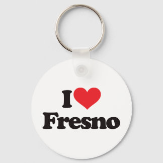 I Liebe Fresno Schlüsselanhänger