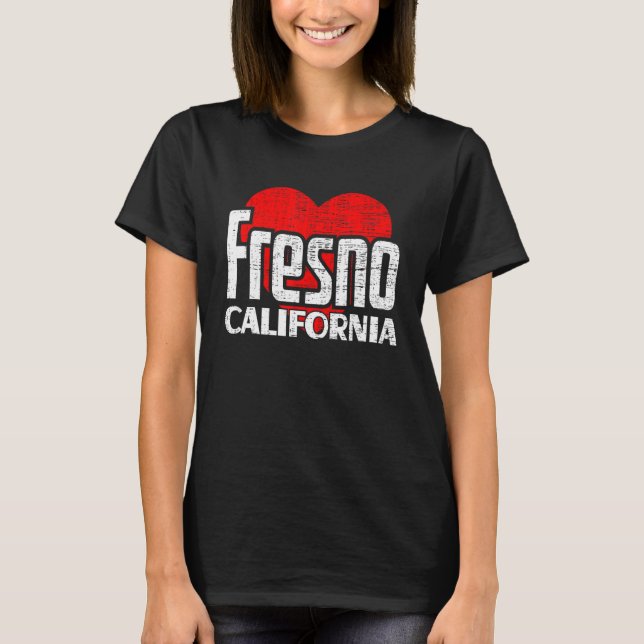 I Liebe Fresno T-Shirt (Vorderseite)
