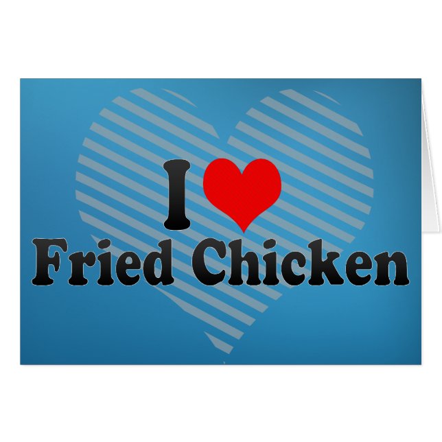 I Liebe Frittierfleisch (Vorderseite (Horizontal))