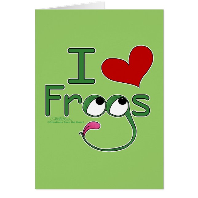 I Liebe FROGS (Vorne)