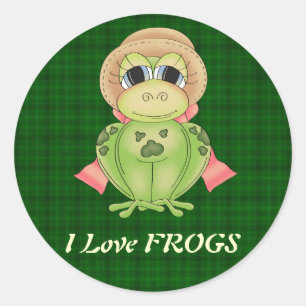 I Liebe FROGS Aufkleber