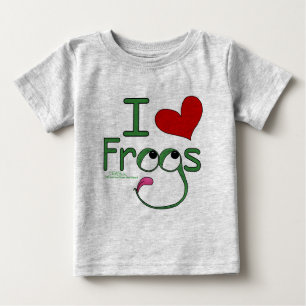 I Liebe FROGS Baby T-shirt