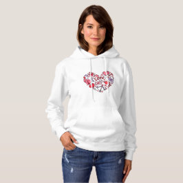 I Liebe Frohes Valentinstag Hoodie