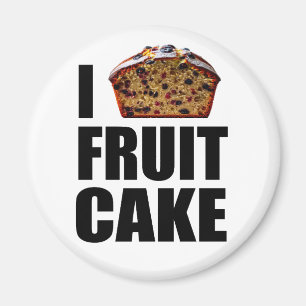 I Liebe Fruitcake Magnet
