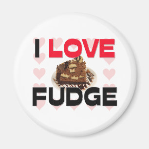 I Liebe-Fudge Magnet