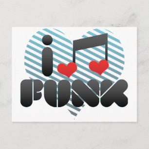 I Liebe Funk Postkarte