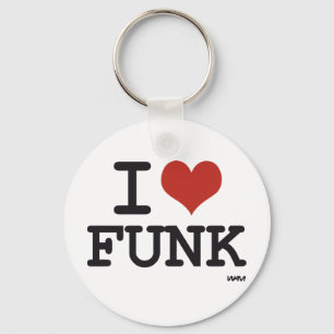 I LIEBE FUNK SCHLÜSSELANHÄNGER