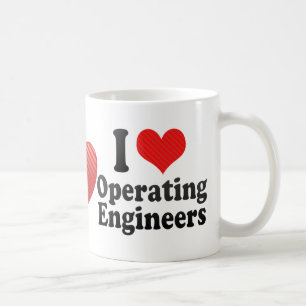 I Liebe-funktionierende Ingenieure Kaffeetasse