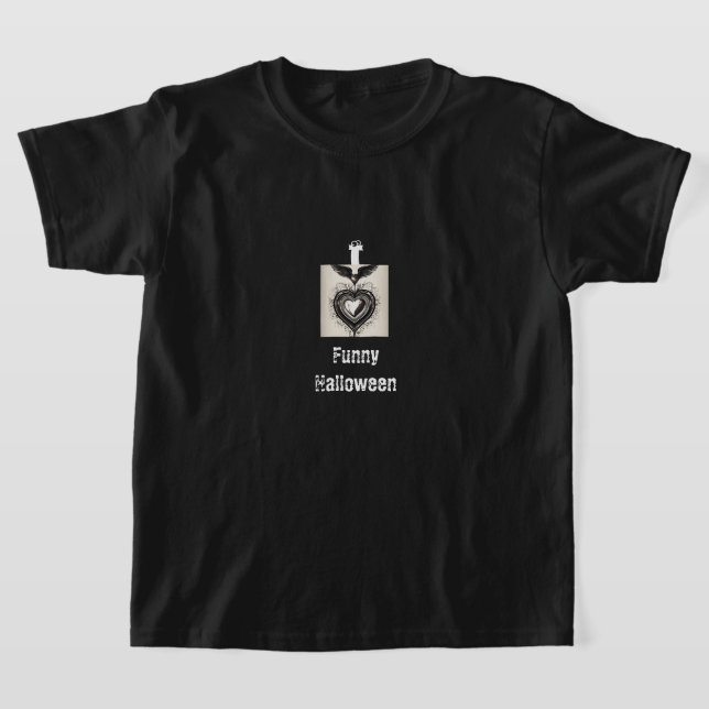 I Liebe Funny Halloween Stilvoller T - Shirt (Ablage )
