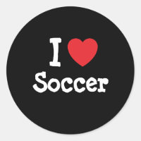 I Liebe Fußball-Herz-Brauch personalisiert