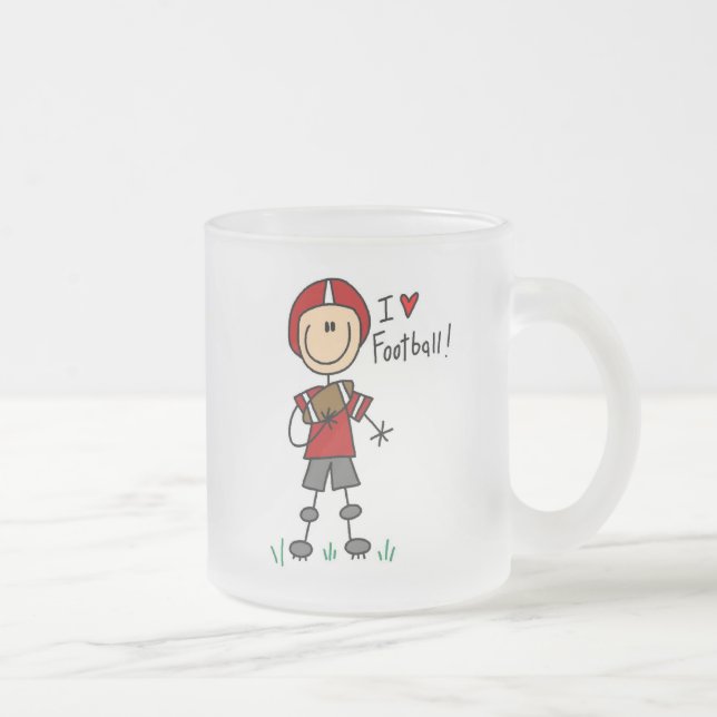 I Liebe-Fußball Mattglastasse (Rechts)