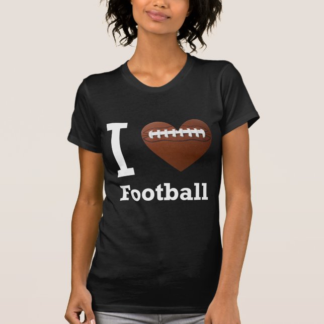I Liebe-Fußball T-Shirt (Vorderseite)