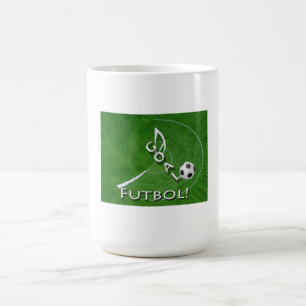I Liebe Futbol Soccer individuell anpassbar Tasse