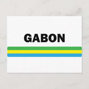 I Liebe Gabon Postkarte