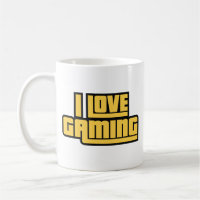 I Liebe Gaming Coffee Tasse