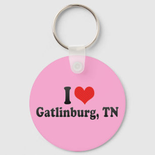 I Liebe Gatlinburg, TN Schlüsselanhänger