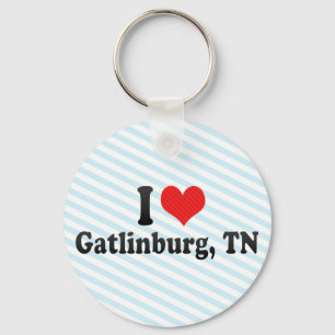 I Liebe Gatlinburg, TN Schlüsselanhänger