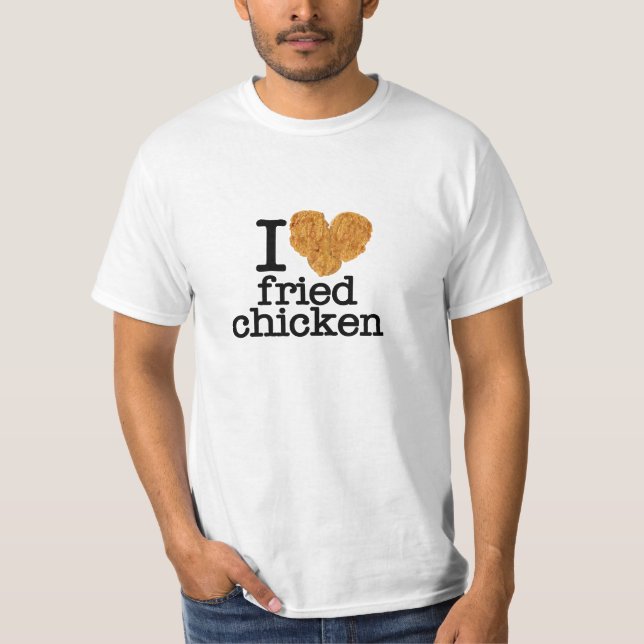 I Liebe-gebratenes Huhn T-Shirt