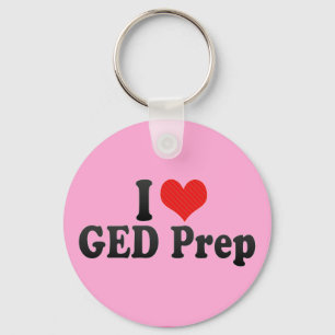 I Liebe GED Prep Schlüsselanhänger