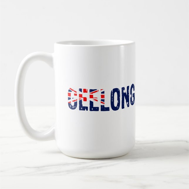I Liebe Geelong Australia Kaffeetasse (Links)