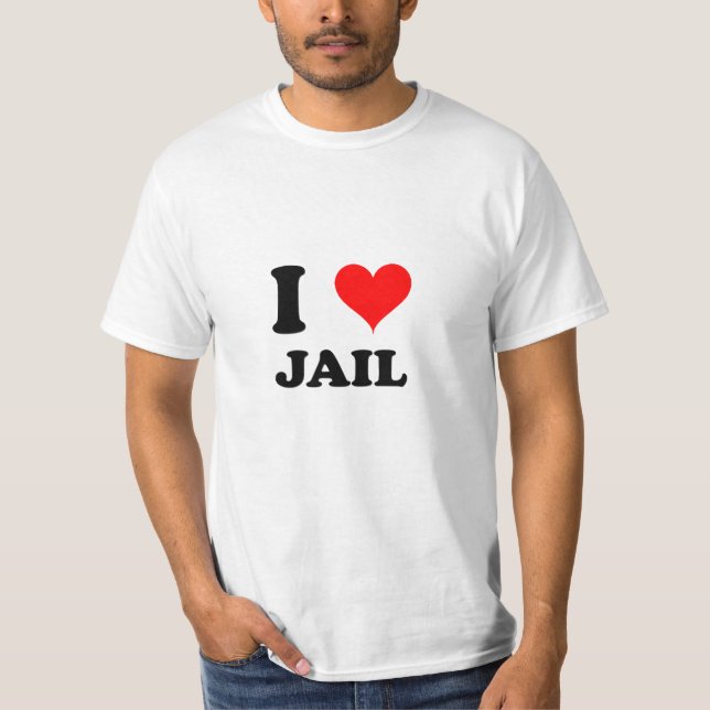 I Liebe-Gefängnis T-Shirt (Vorderseite)