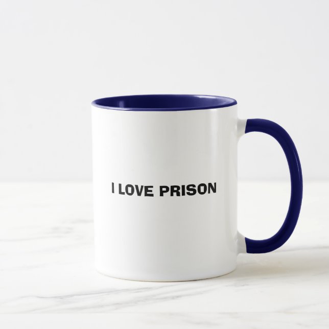 I LIEBE-GEFÄNGNIS TASSE (Rechts)