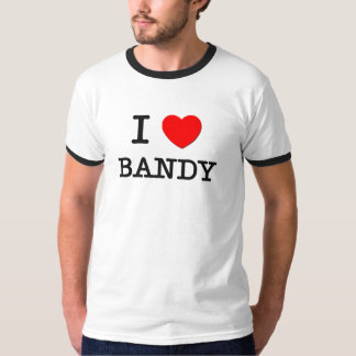 I Liebe gekrümmt T-Shirt