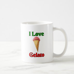 I Liebe Gelato (italienische Eiscreme) Tasse