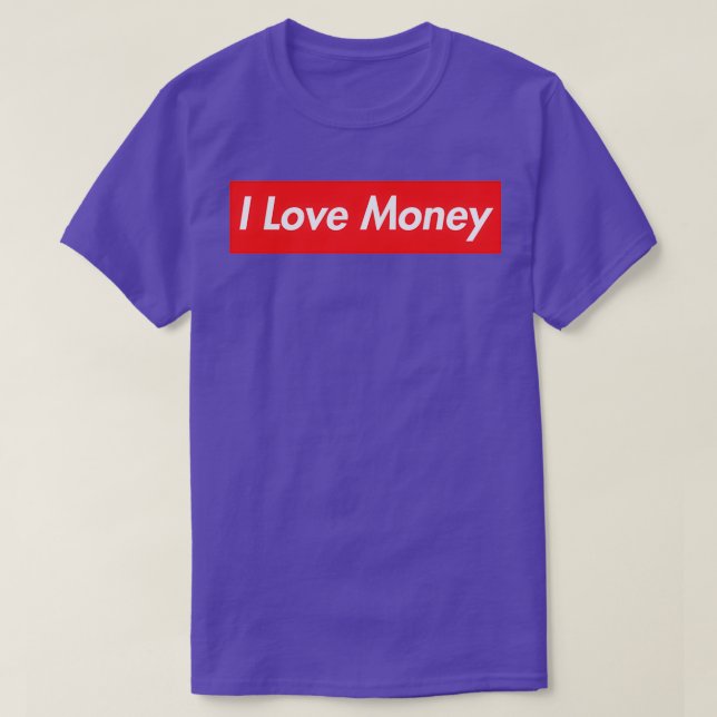 I Liebe Geld und FOREX Extreme Investor T-Shirt (Design vorne)
