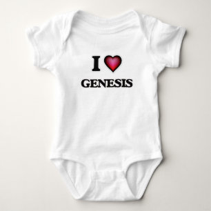 I Liebe-Genese Baby Strampler