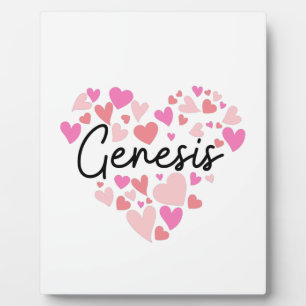 I Liebe Genesis Fotoplatte
