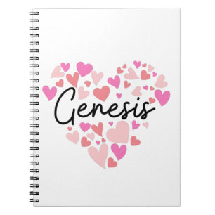 I Liebe Genesis Notizblock