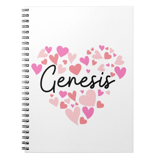 I Liebe Genesis Notizblock (Vorderseite)