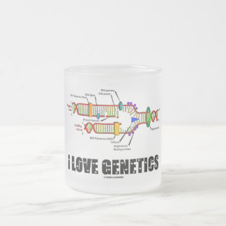 I Liebe Genetik (DNA-Replikation) Mattglastasse