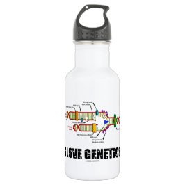 I Liebe-Genetik (DNA-Reproduktion) Trinkflasche
