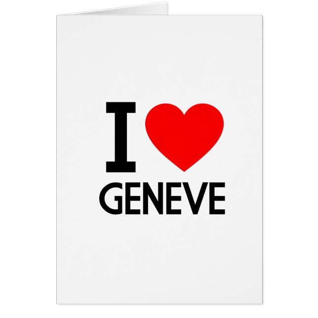 I Liebe Geneve (Vorne)