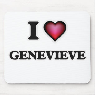 I Liebe Geneview Mousepad