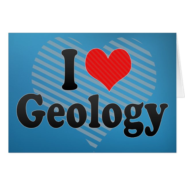 I Liebe Geologie (Vorderseite (Horizontal))